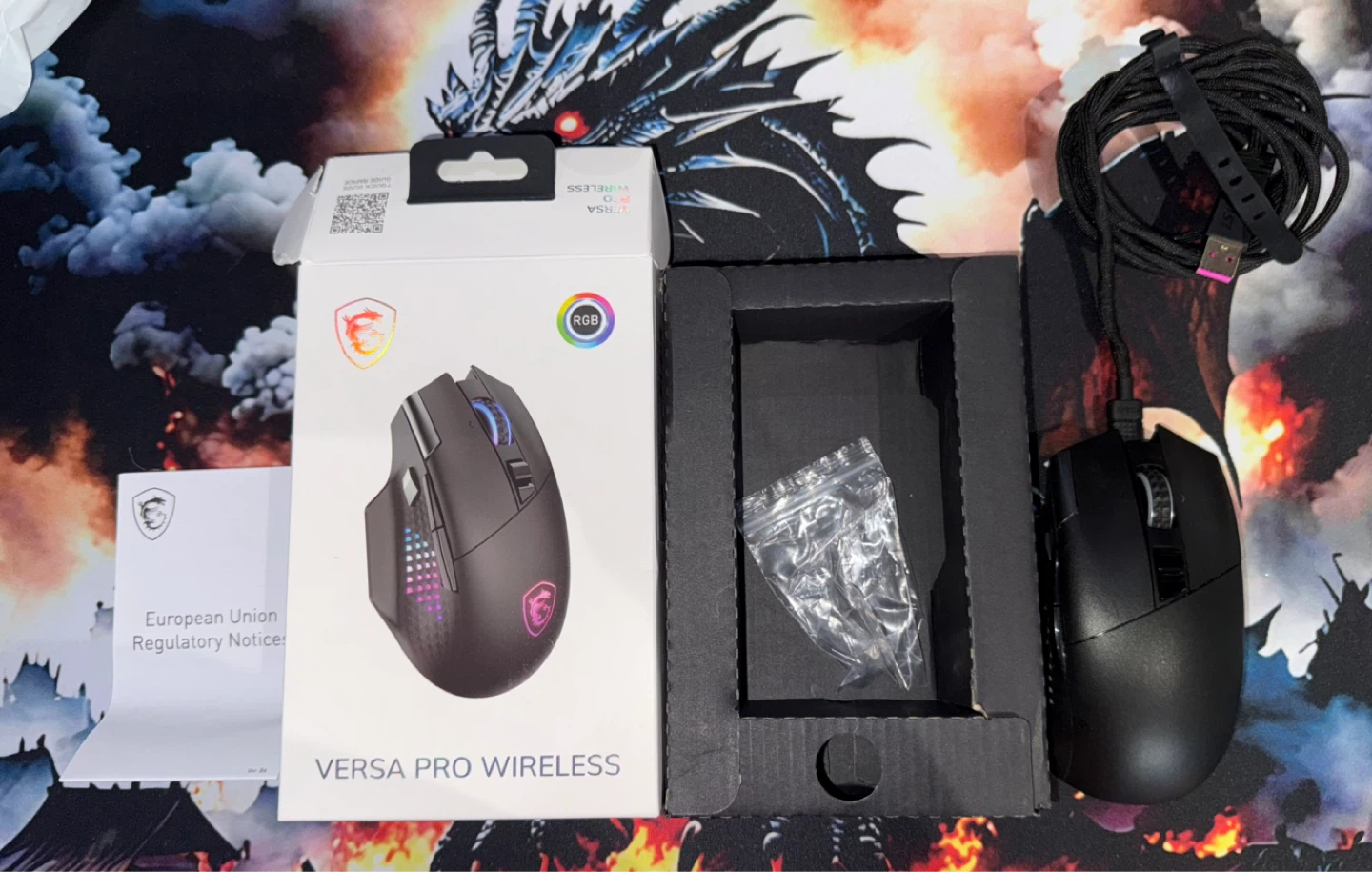 MSI Versa PRO W Gaming Mouse - $50 - photo 2