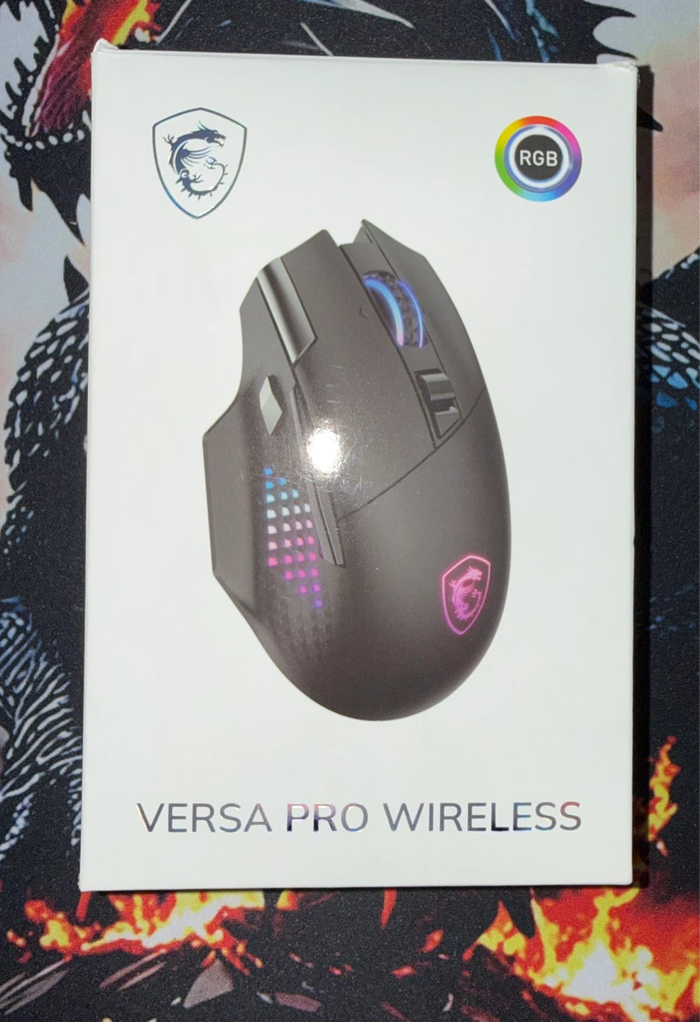 MSI Versa PRO W Gaming Mouse - $50