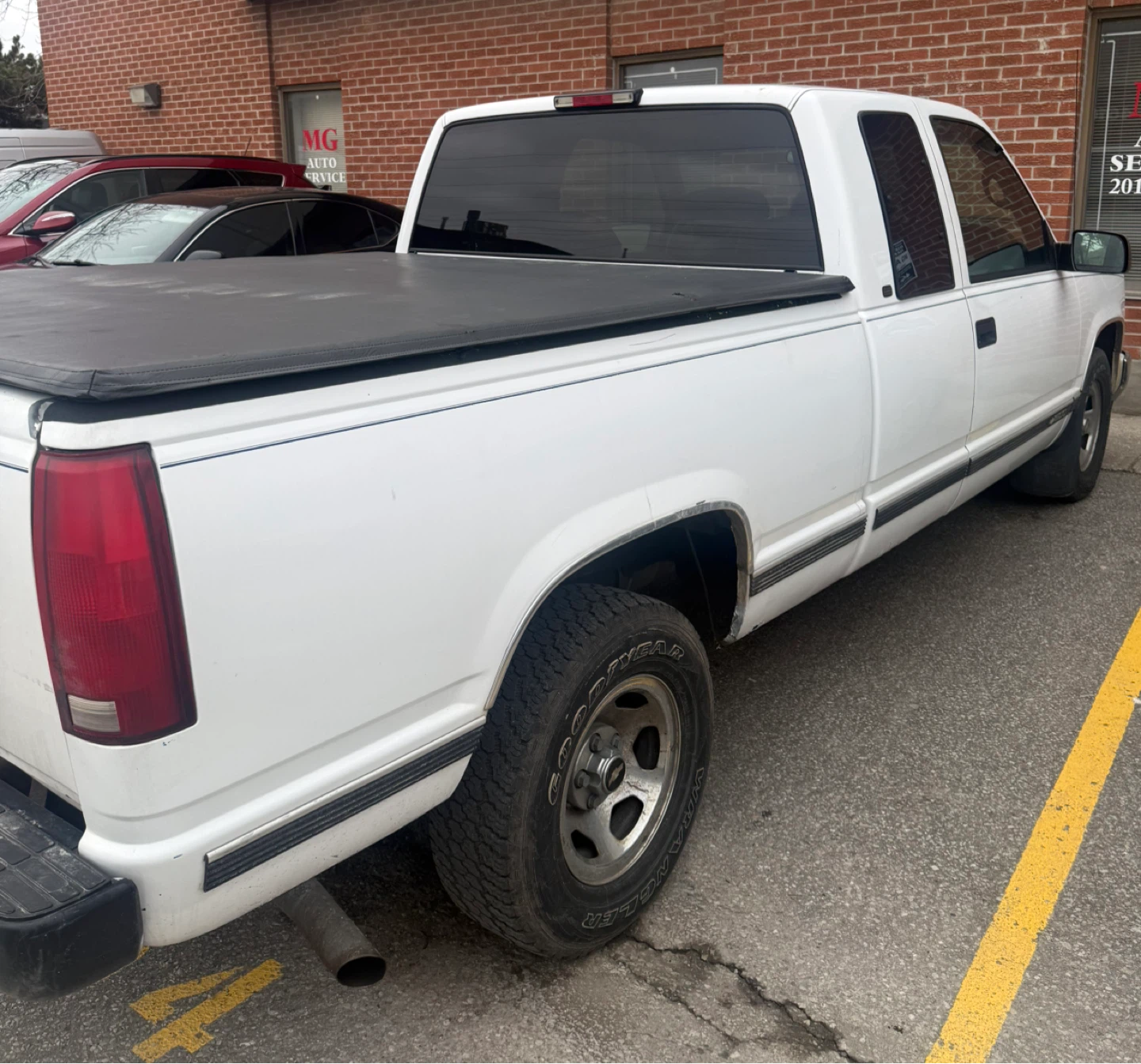 White Chevrolet Pickup Truck - photo 4