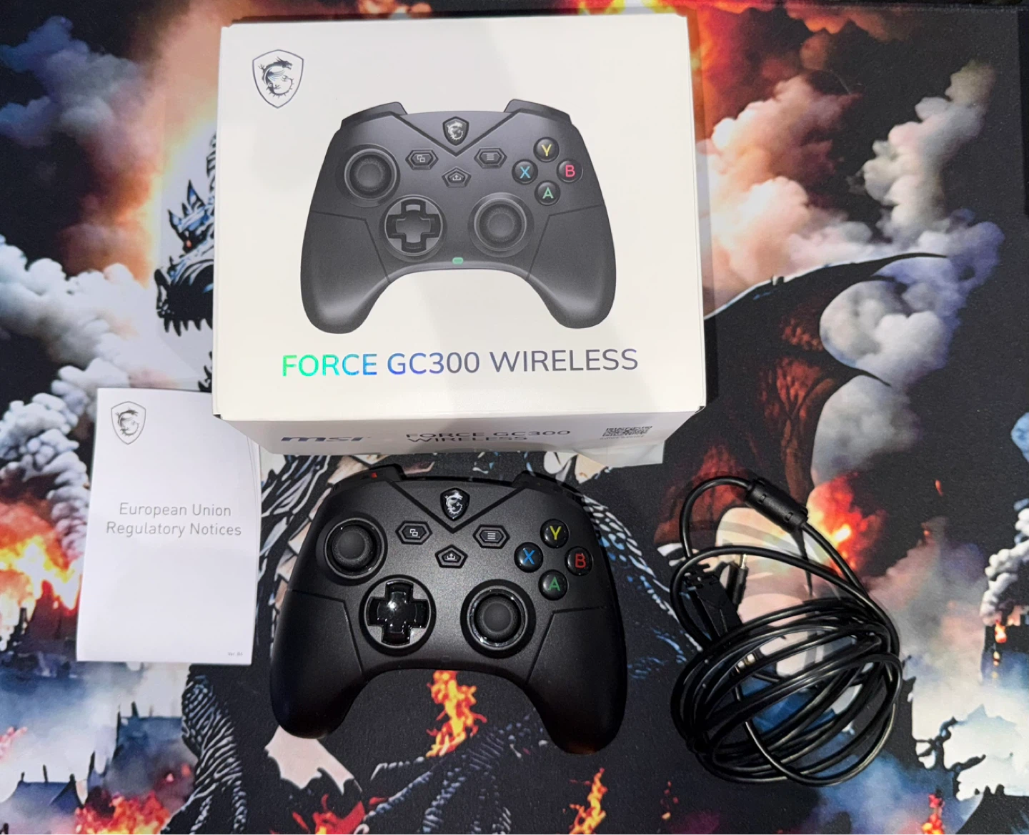 MSI Force GC300 Wireless - $50 - Black & White available!
