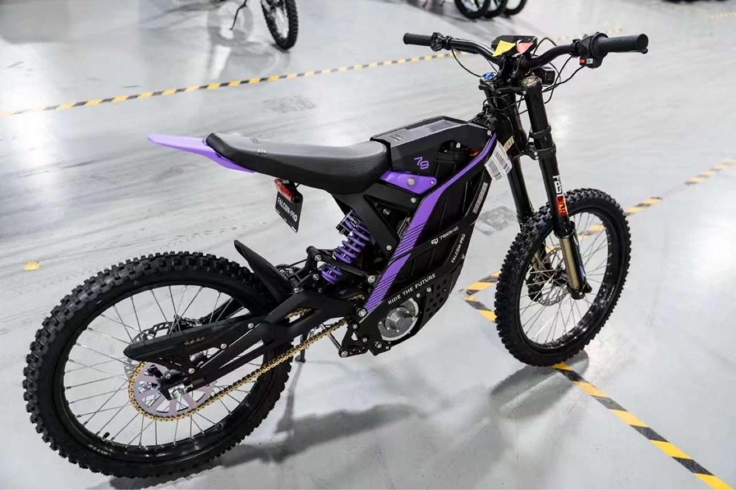 79Bike Falcon-Pro Electric Dirt Bike - Purple