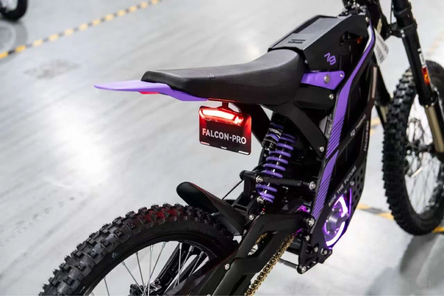 79Bike Falcon-Pro Electric Dirt Bike - Purple - photo 3