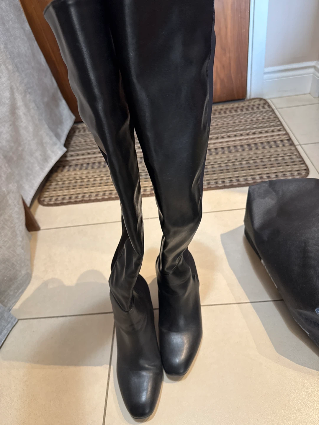 Black Over-the-Knee Boots