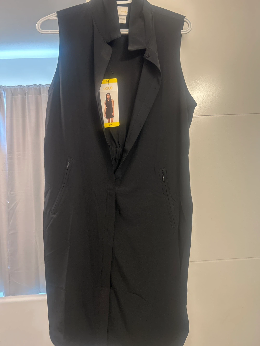 Lole Black Sleeveless Vest - S/P