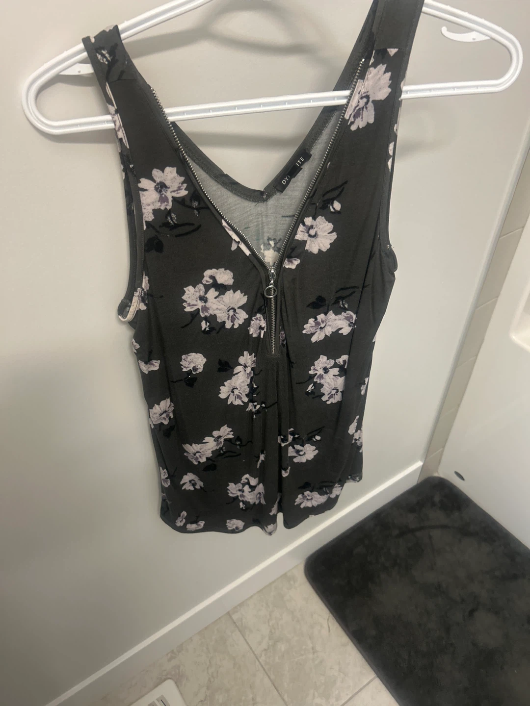 Dynamite Floral Sleeveless Tank Top