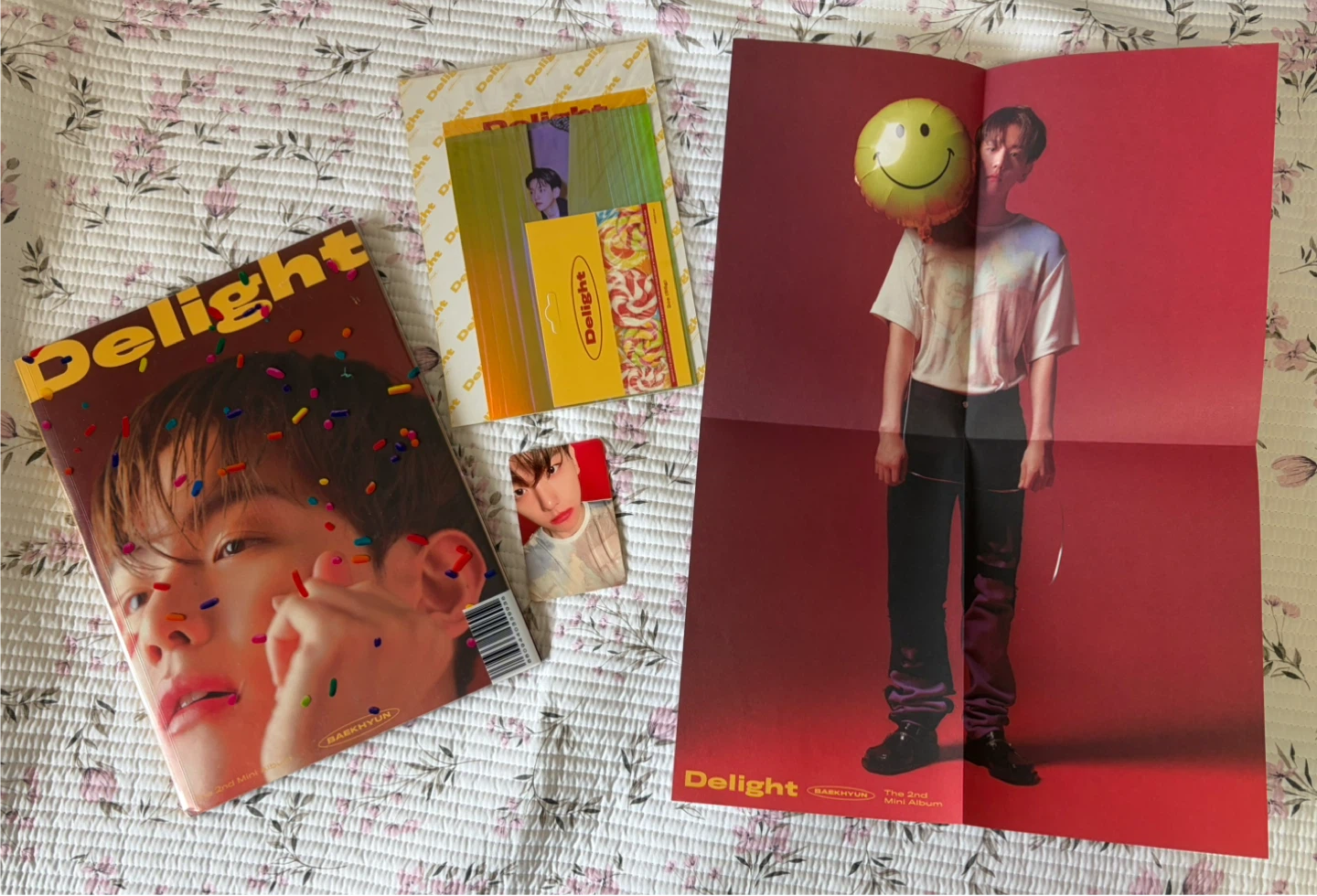 EXO BAEKHYUN Delight The 2nd Mini Album Honey ver.