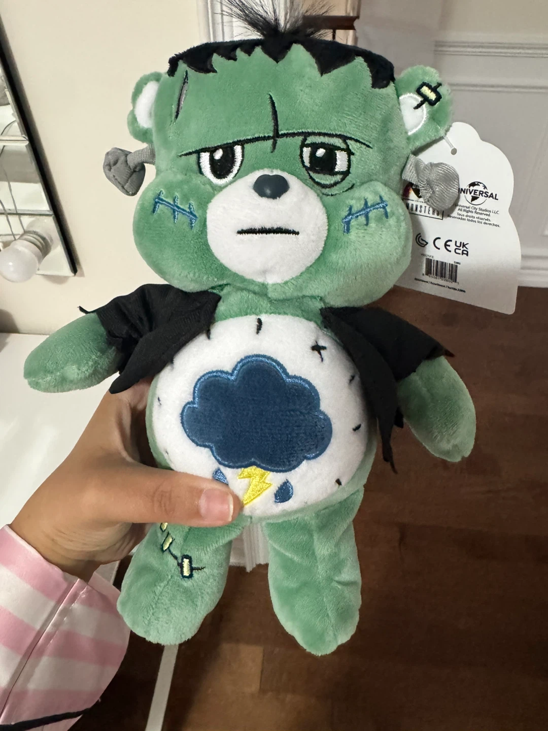 Care Bears Monsters Frankenstein Bear Plush Toy - photo 2
