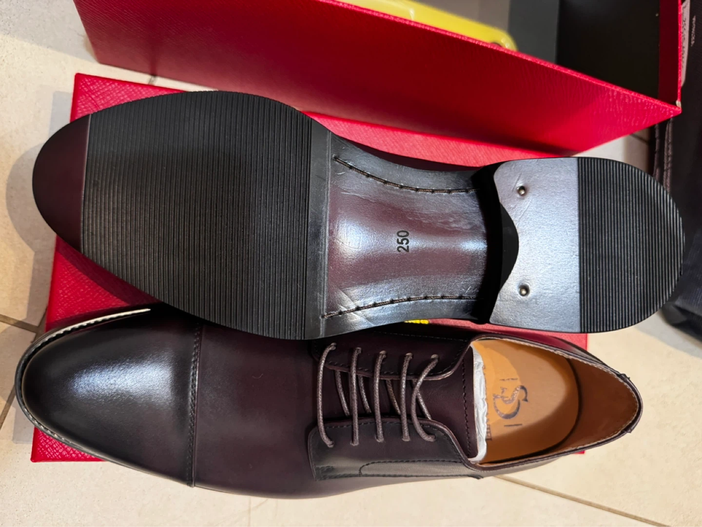 BRUTON DANIEL Men's Cap Toe Oxford Shoes - photo 3