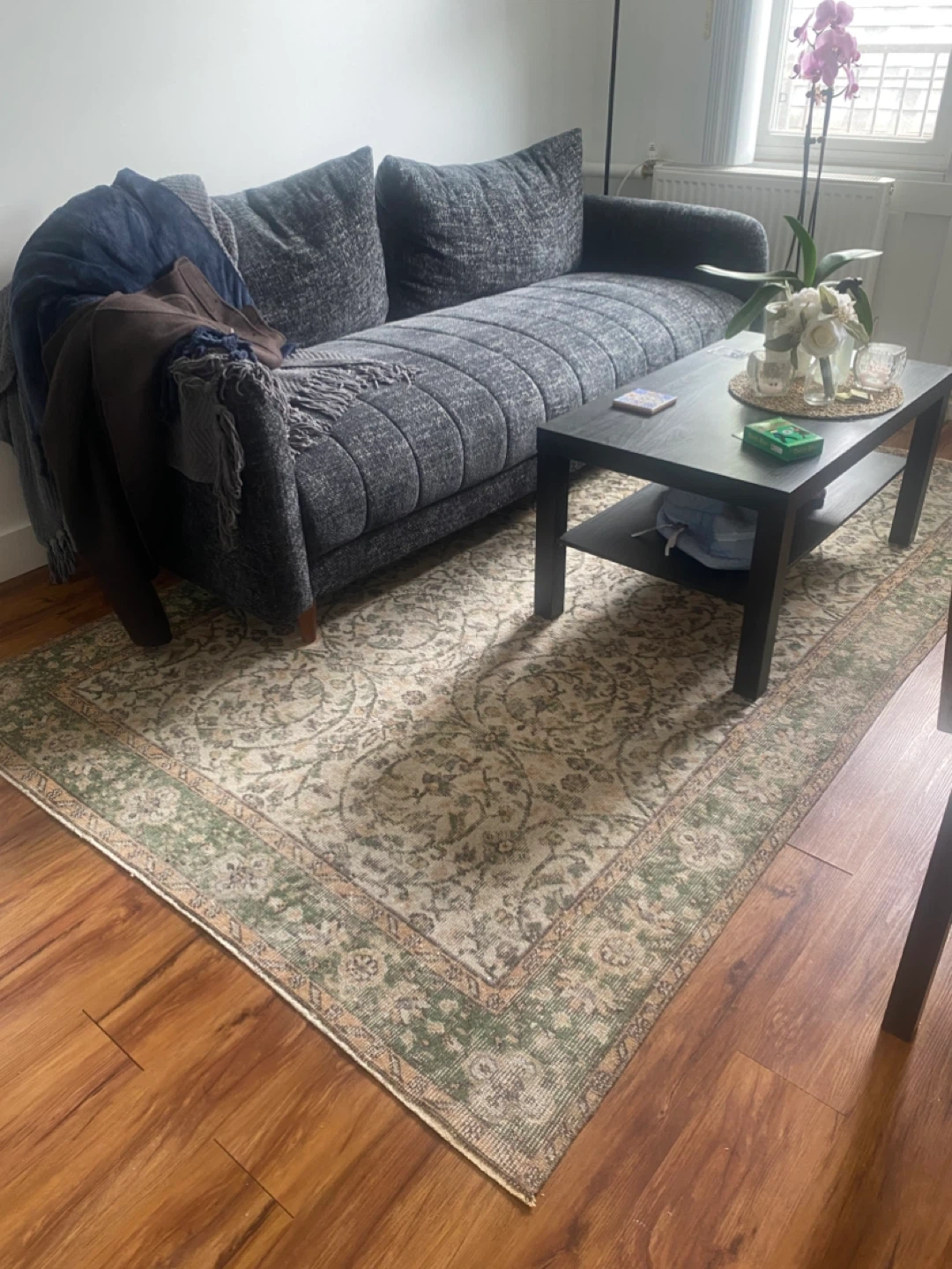 Vintage Turkish Rug 1970s