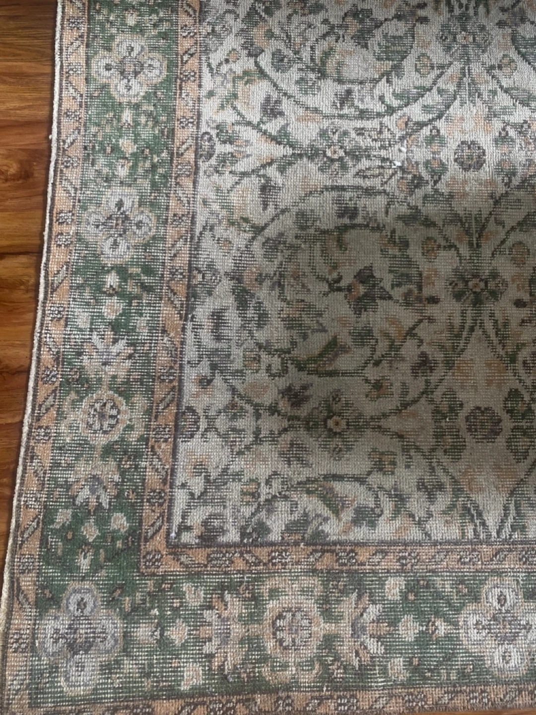 Vintage Turkish Rug 1970s - photo 2