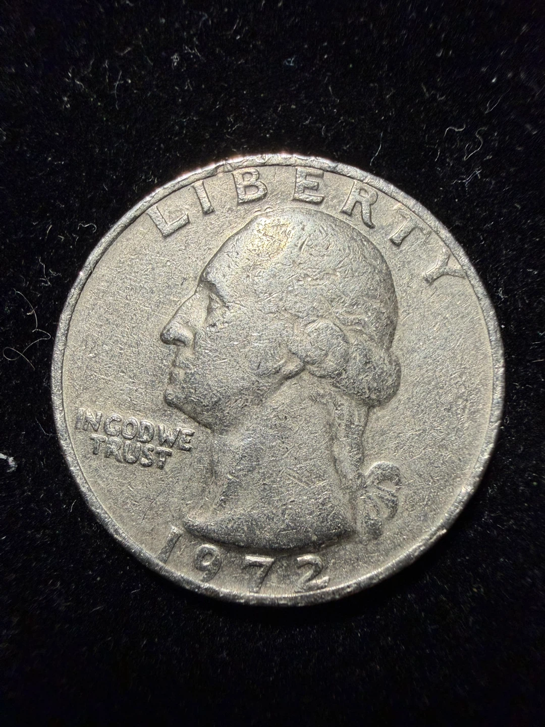 1972 United States Quarter Dollar Coin