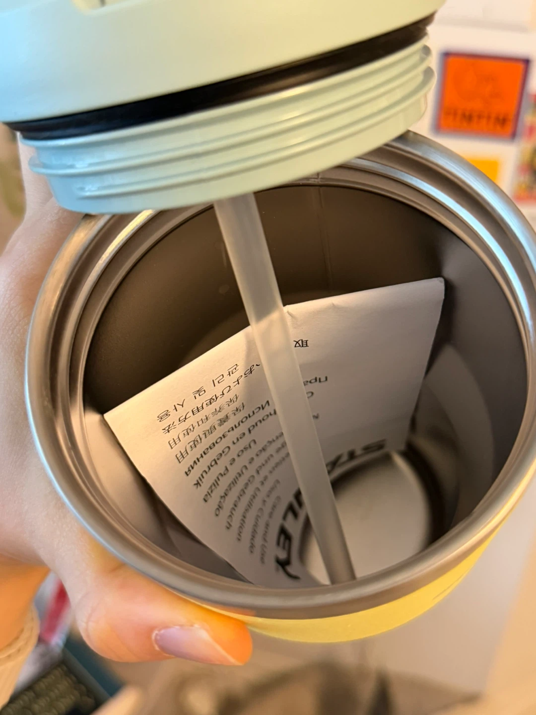 Brand new Stanley Yellow Tumbler with Straw - photo 2