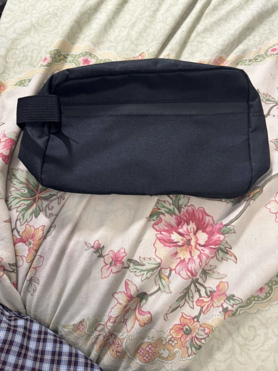 Black Dopp Kit Pouch