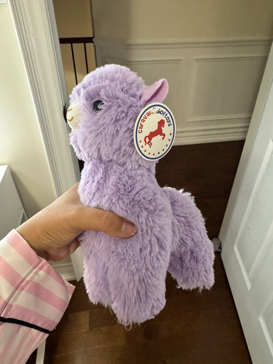 Caraval Softoys Purple Llama Plush