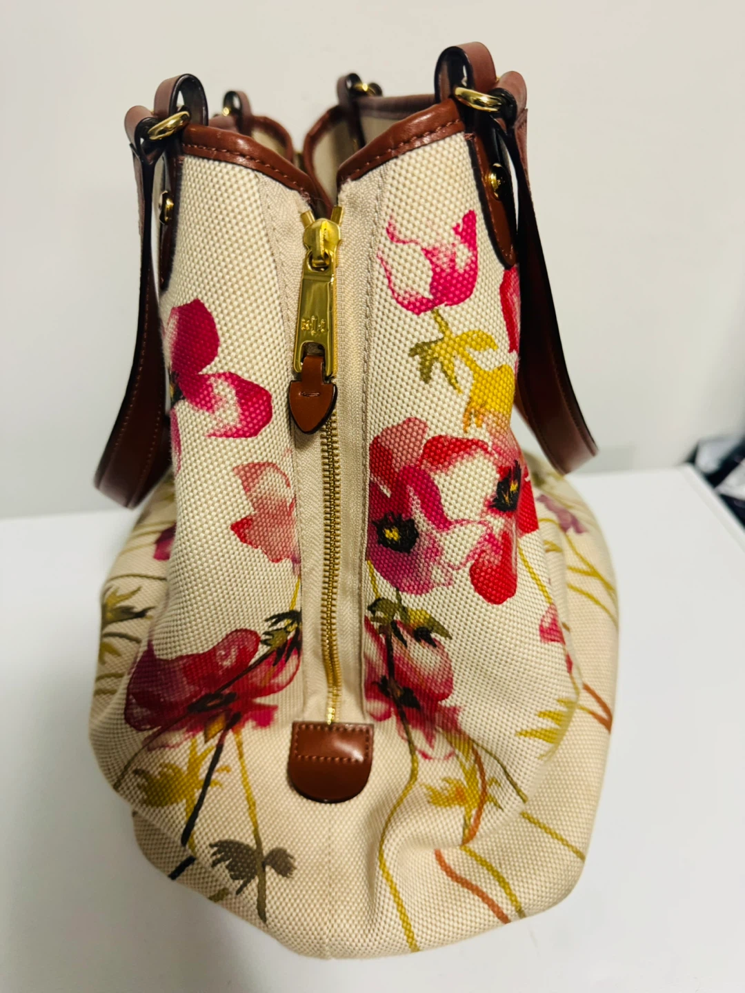 Lauren Ralph Lauren Floral Canvas Tote Bag - photo 3