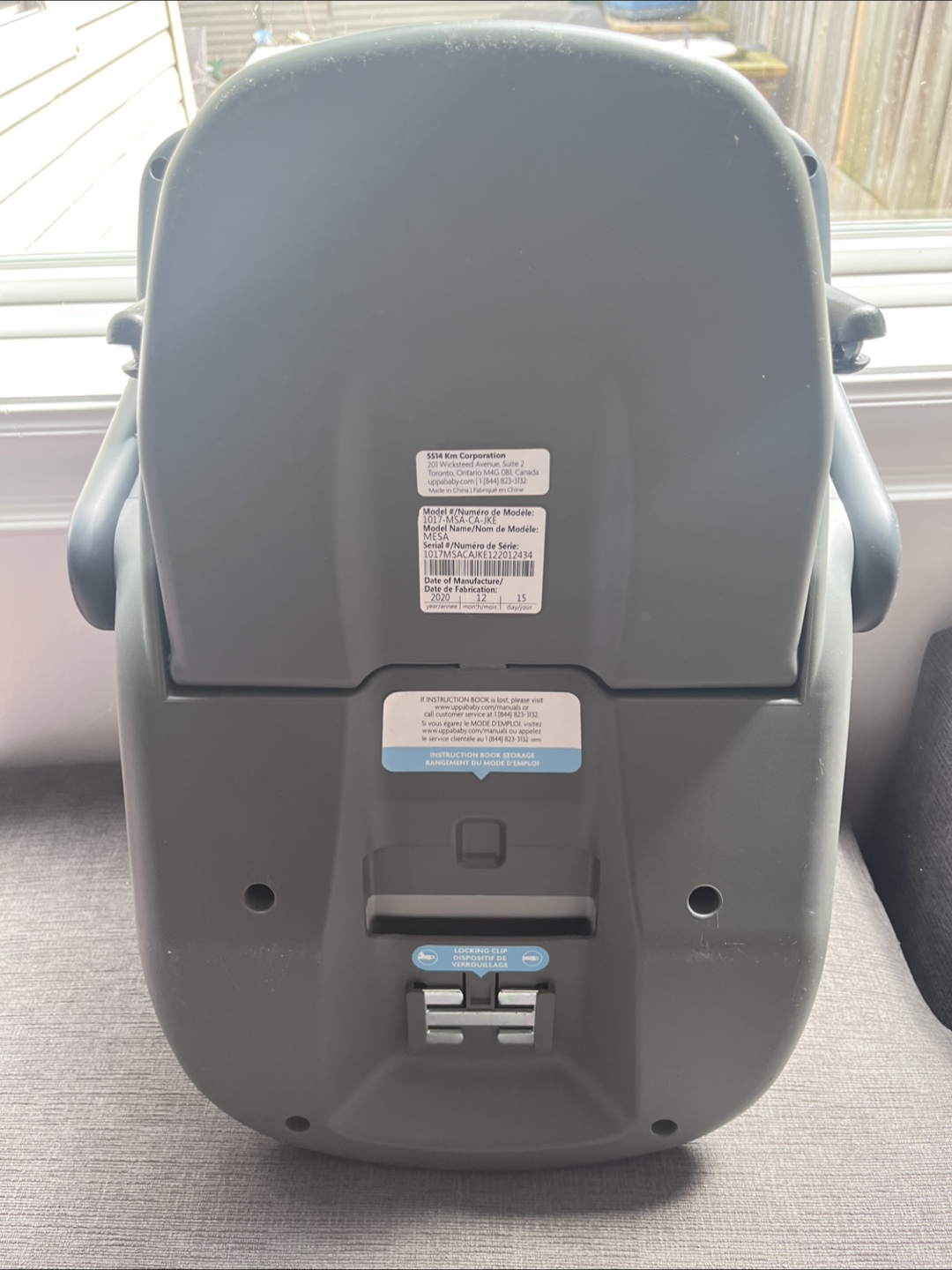 Uppababy Mesa Car seat and Base Dec. 2027 expiry - photo 3