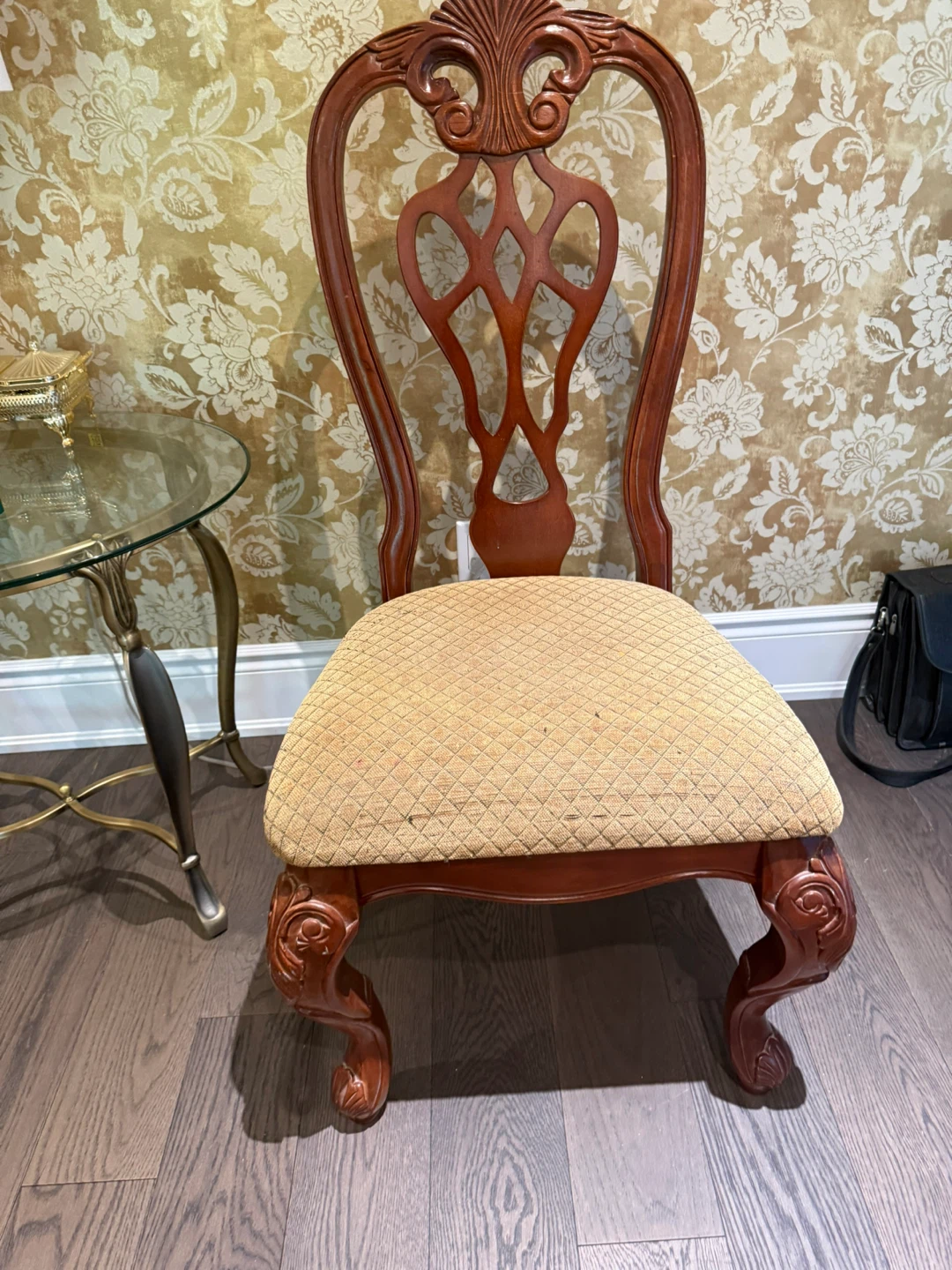 Wooden Dining Chairs Set of 6