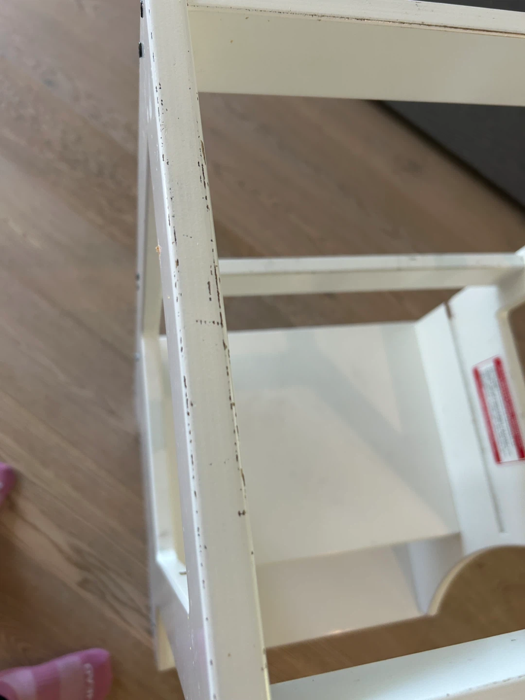 White Wooden Learning Tower - photo 5