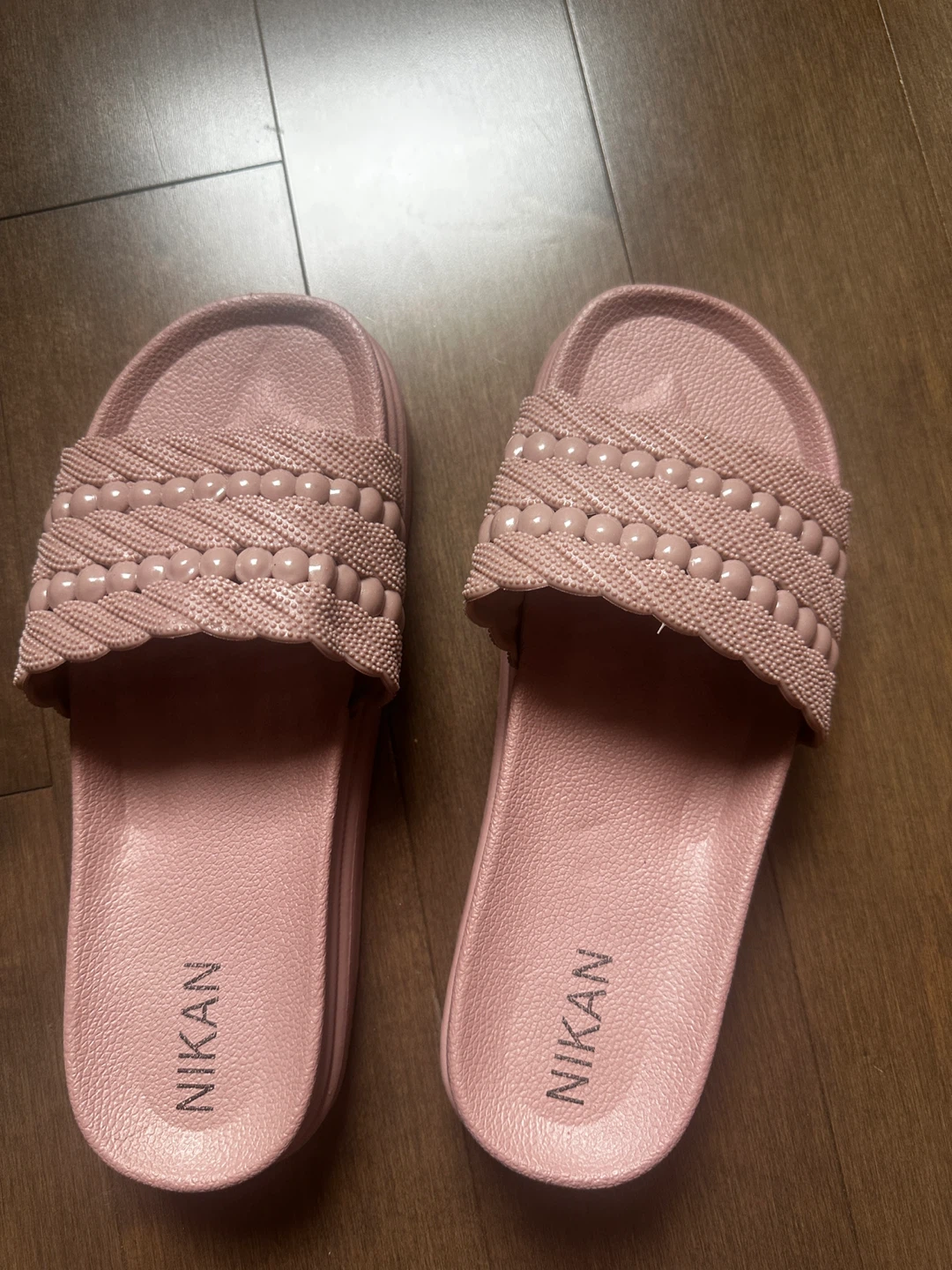 NIKAN Pink Slides Size 41