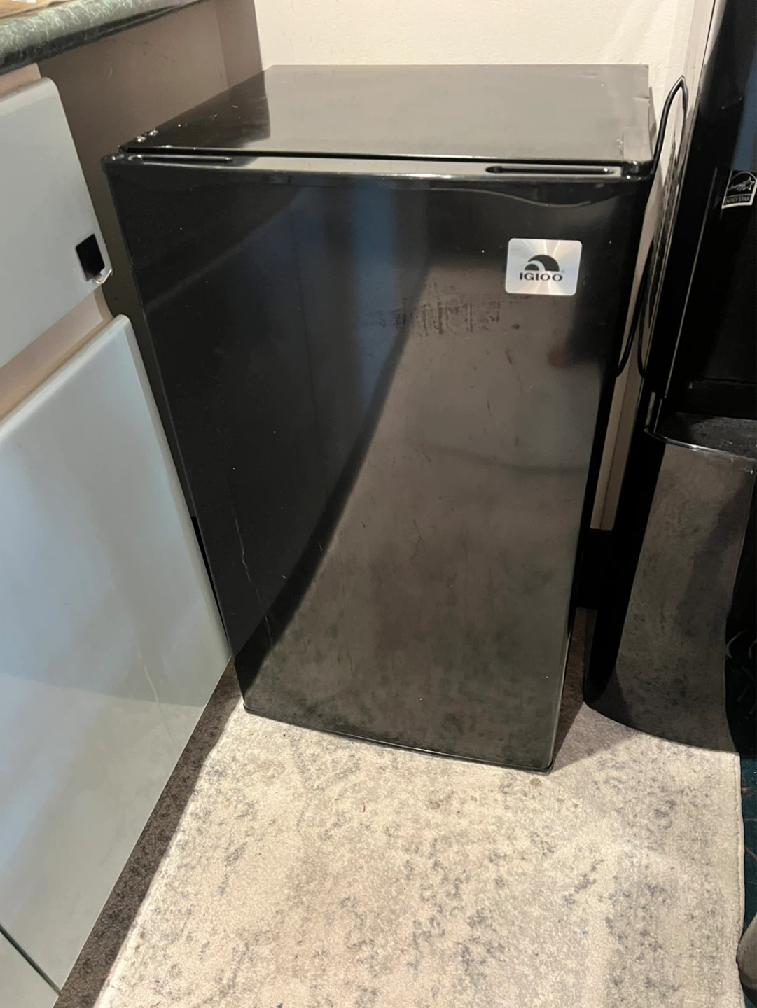 Black Igloo Mini Fridge