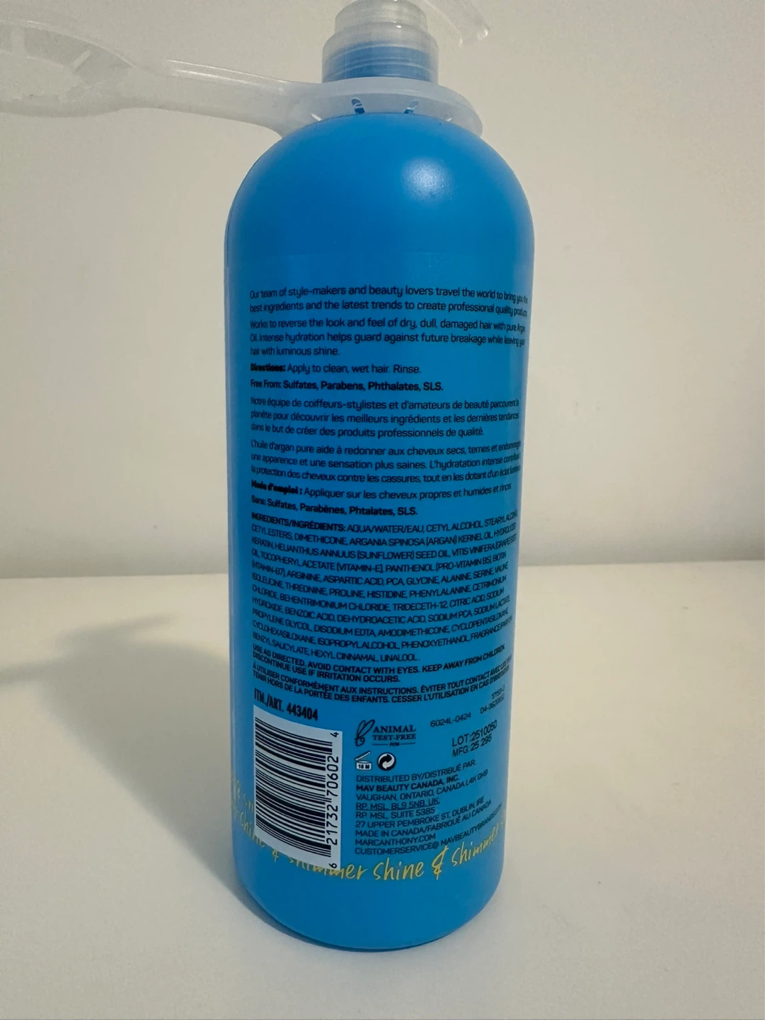 Marc Anthony Argan Oil Hydrating Conditioner 1L - photo 2