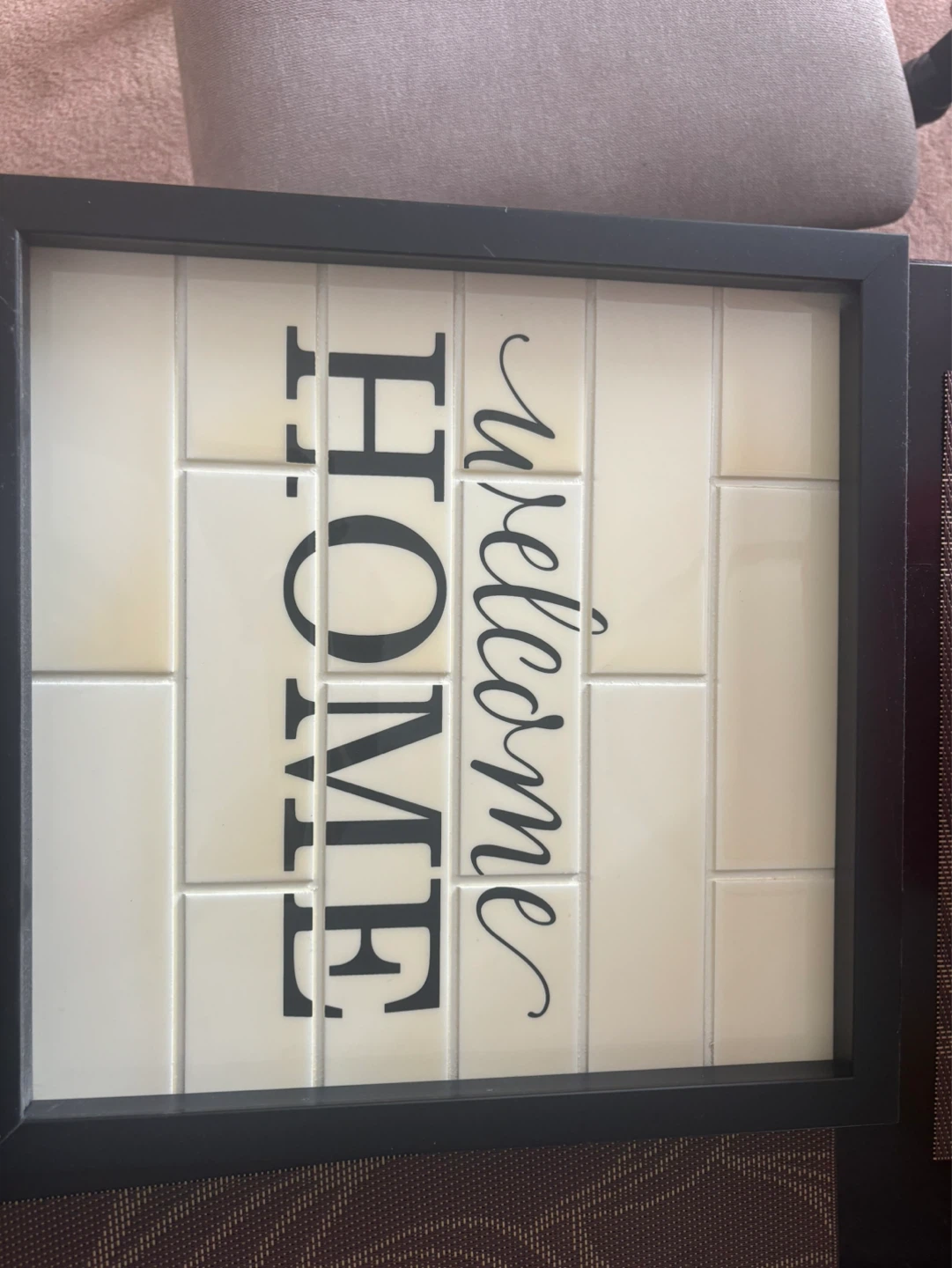 Home Welcome Framed Wall Art