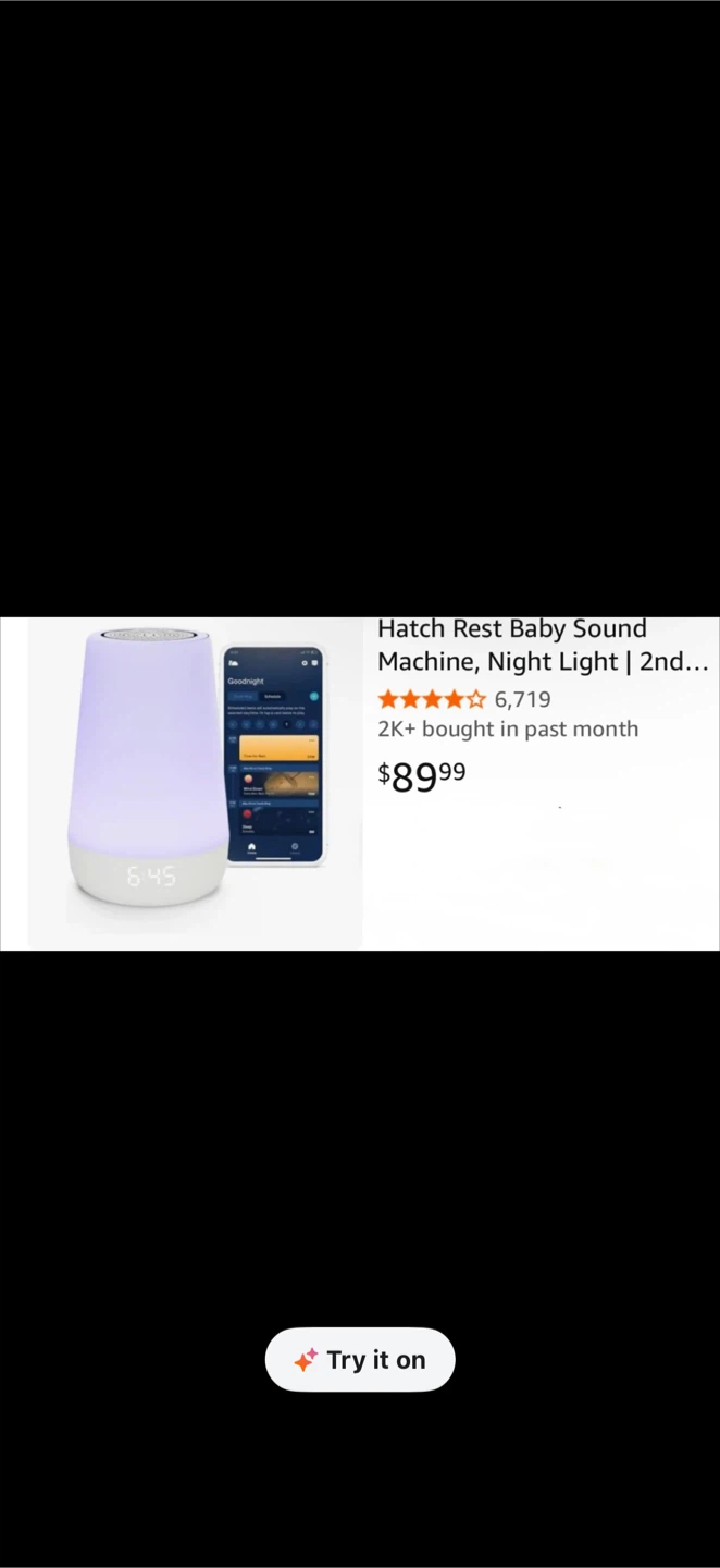 Hatch Rest Baby Sound Machine, Night Light | 2nd Gen - photo 2