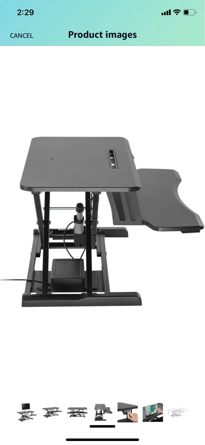 Sit / Standing Desk Converter - photo 4