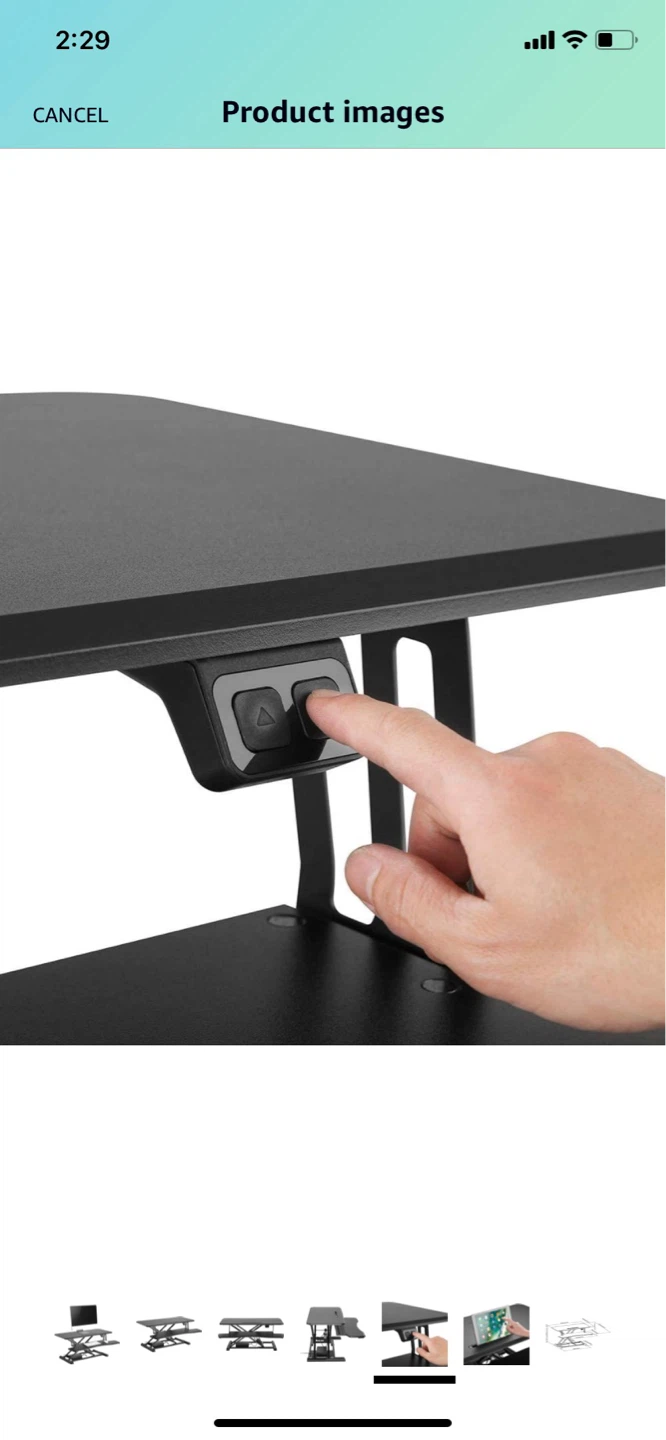 Sit / Standing Desk Converter - photo 5