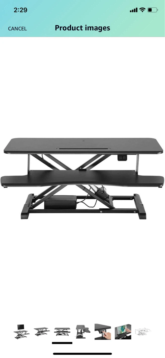 Sit / Standing Desk Converter - photo 3