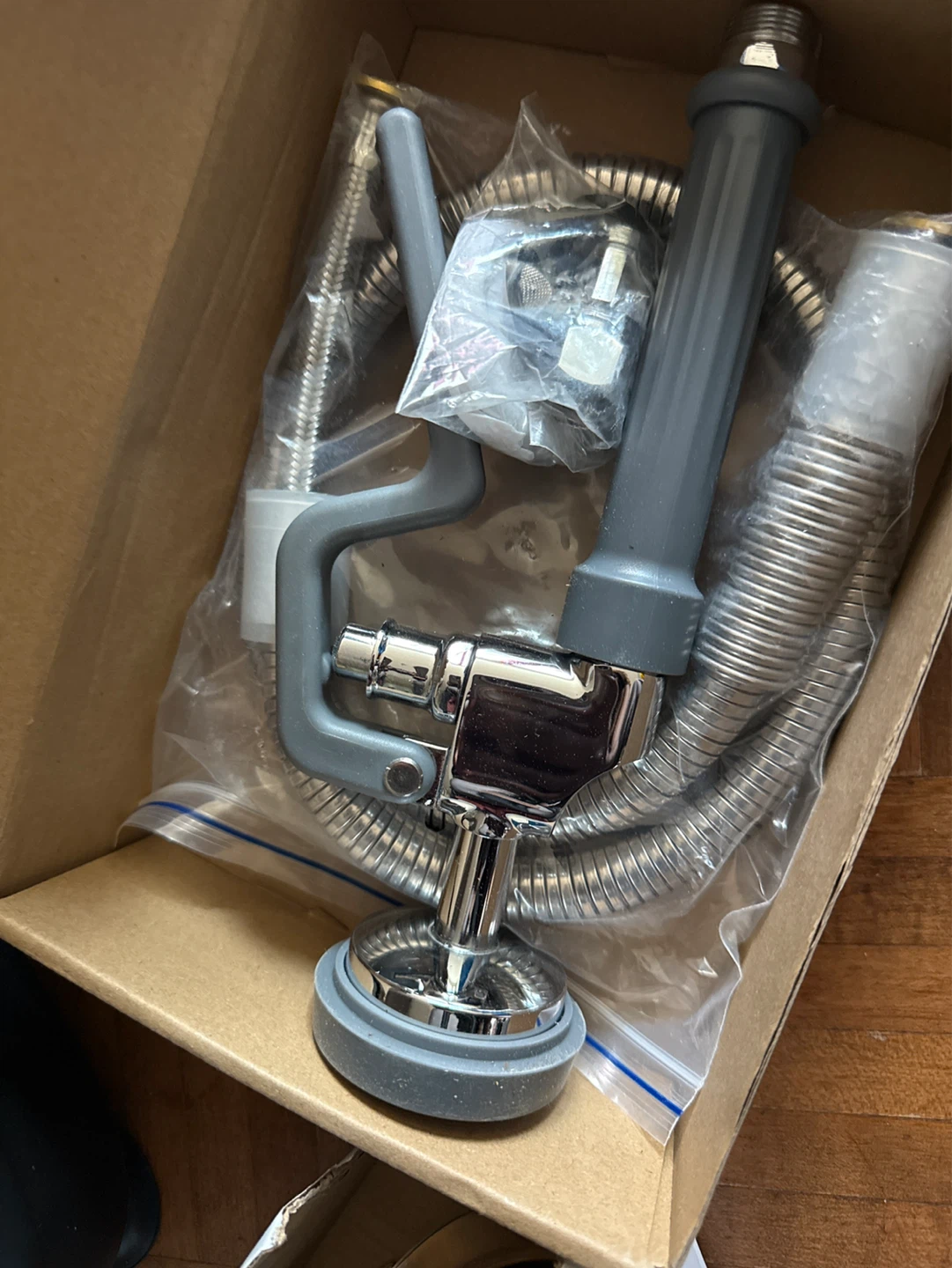Commercial Pre-Rinse Spray Valve Hose Assembly