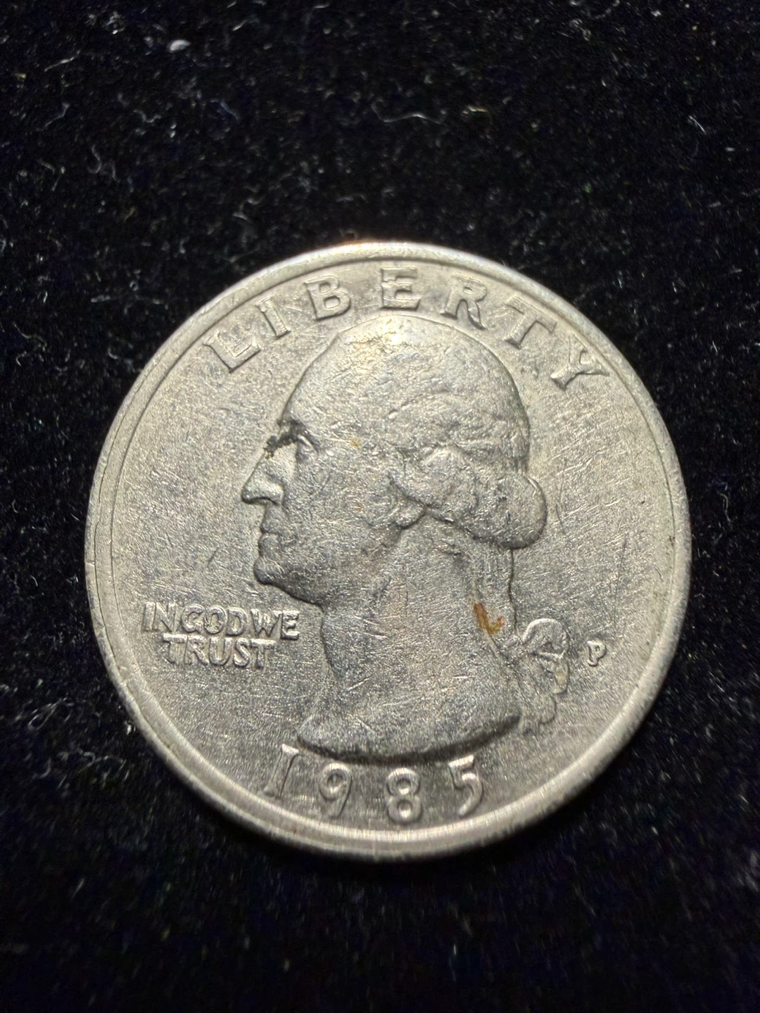 1985 United States Quarter Coin