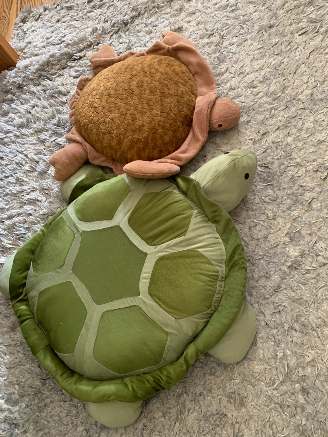 Plush Turtle Pillows
