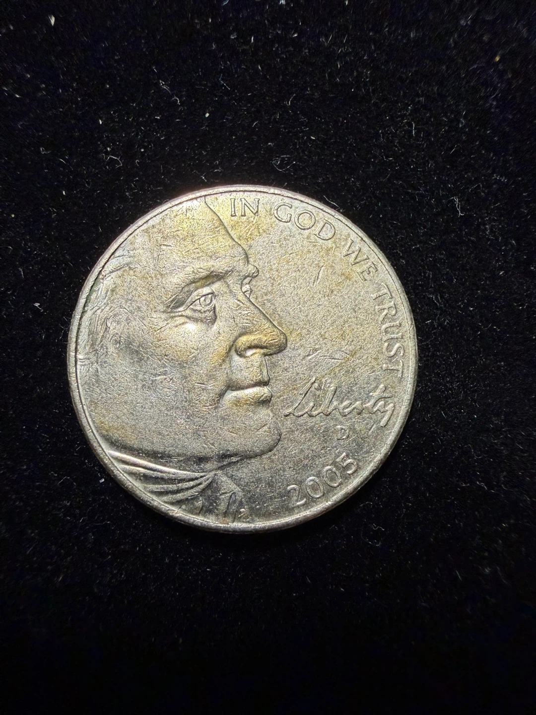 2005 "In God We Trust" Nickel