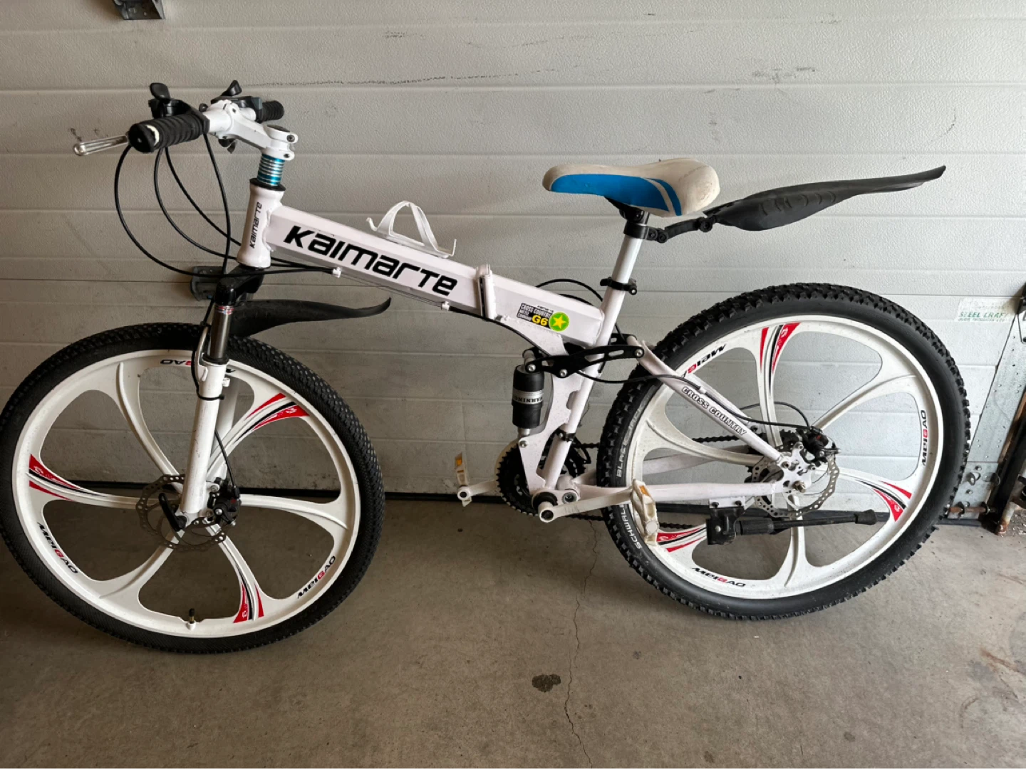 KAIMARTE Folding Mountain Bike