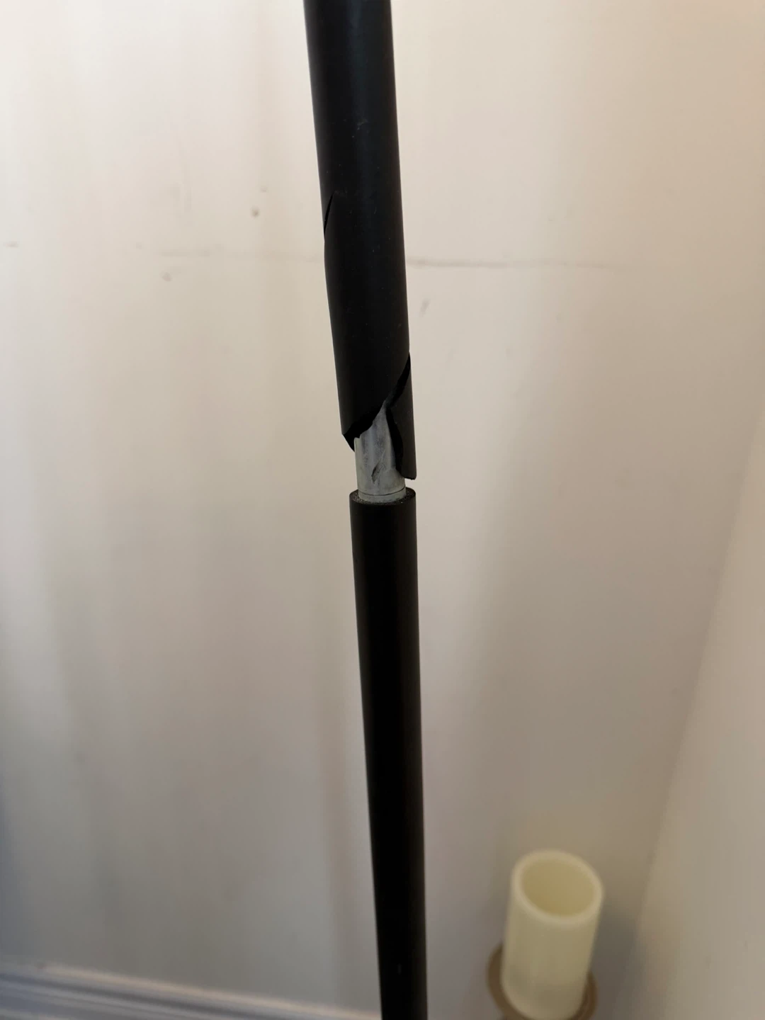 Black Floor Lamp with Adjustable Neck - photo 2