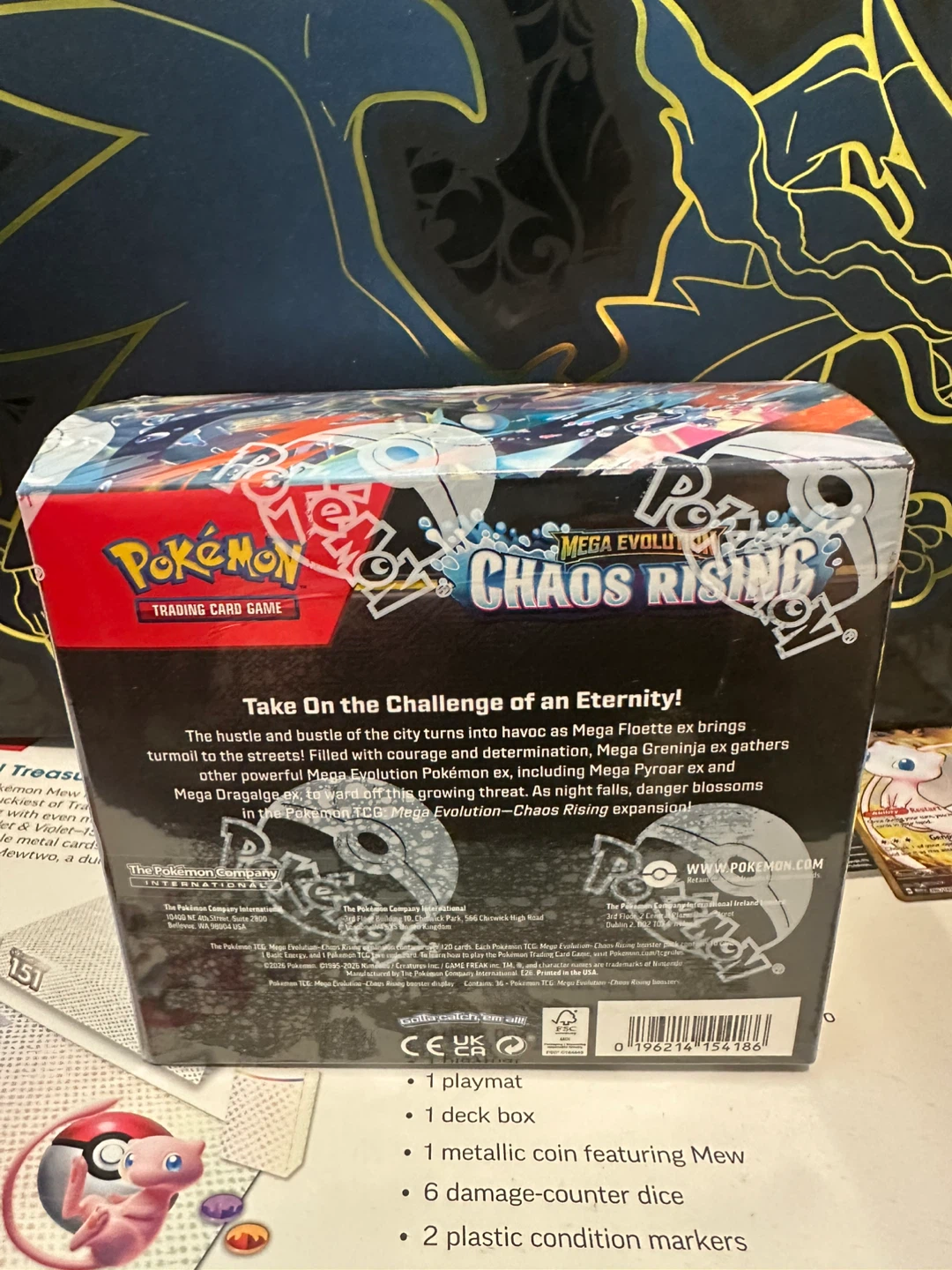 Pokémon TCG: Mega Evolutions Chaos Rising Booster Box - photo 2
