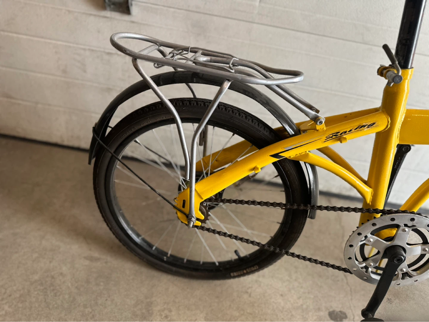 JIAFENG Yellow Folding Bicycle - photo 3