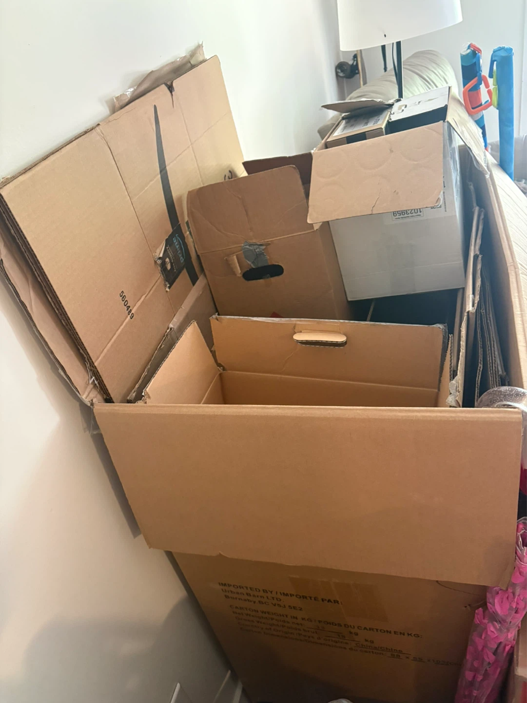 Moving Boxes and Packing Supplies