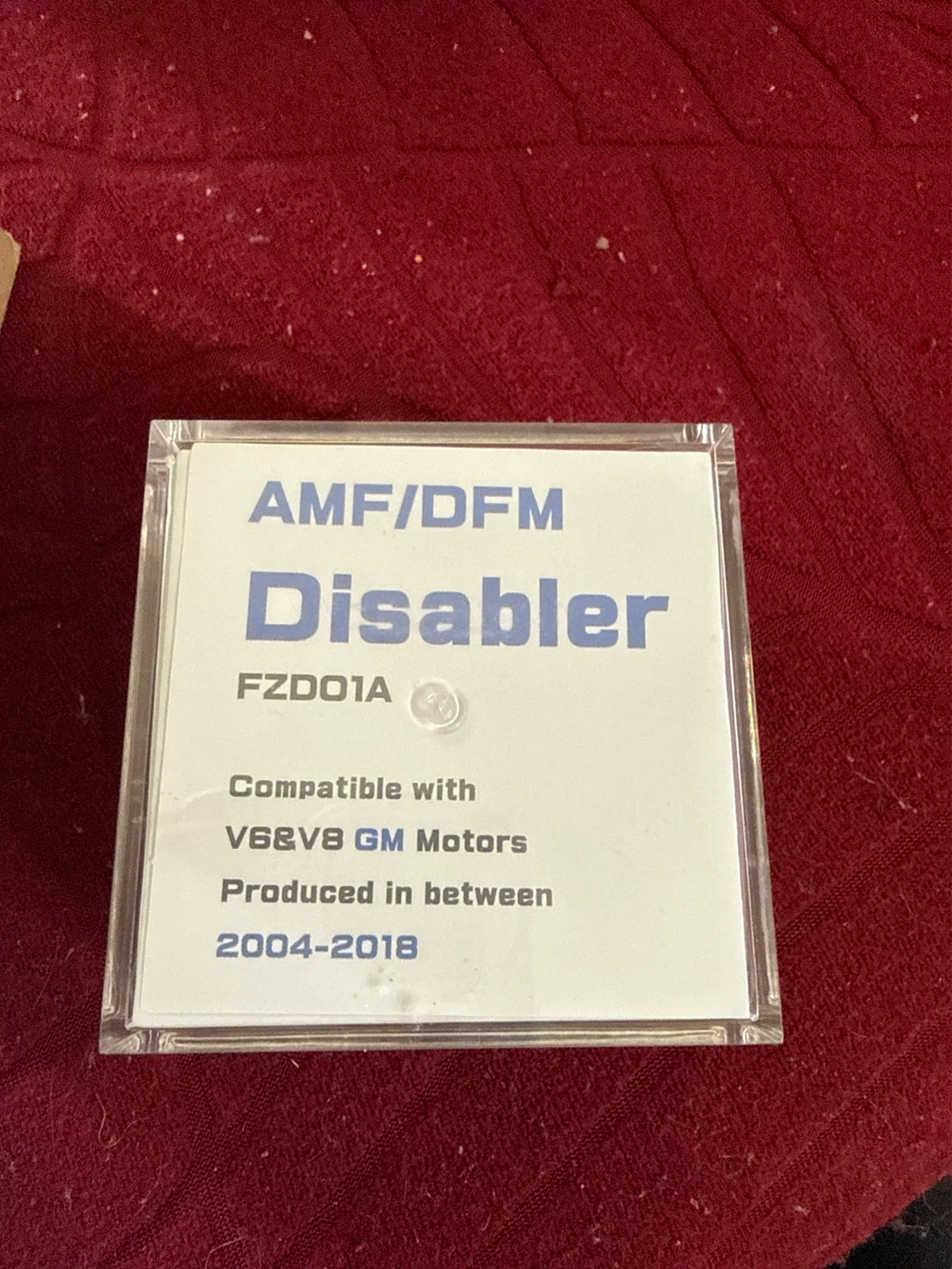 Genapendex AMF/DFM Disabler FZD01A for GM Motors