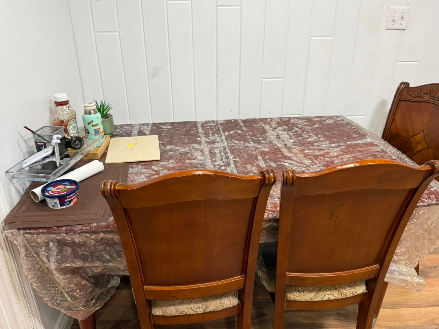 Dinning table with 3 chairs