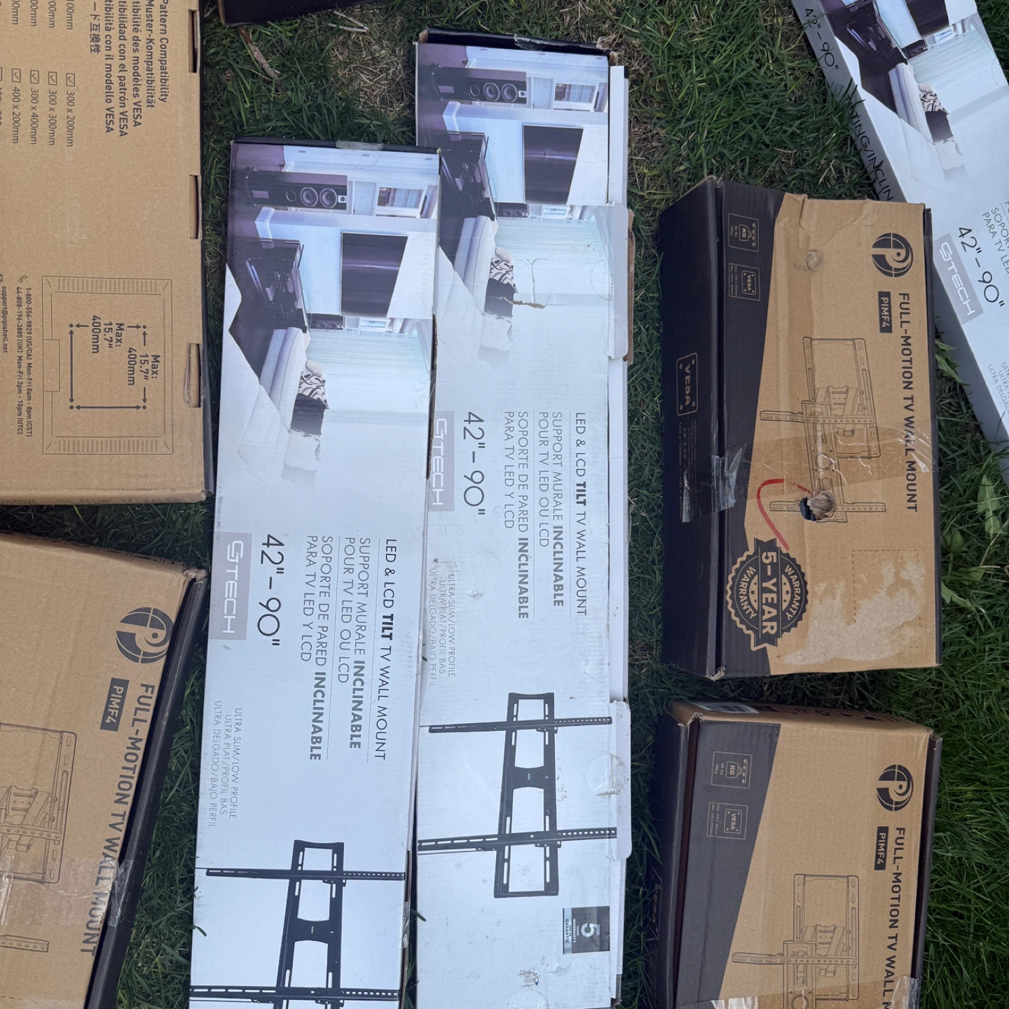 Gtech Full-Motion TV Wall Mount (42"-90") - photo 4