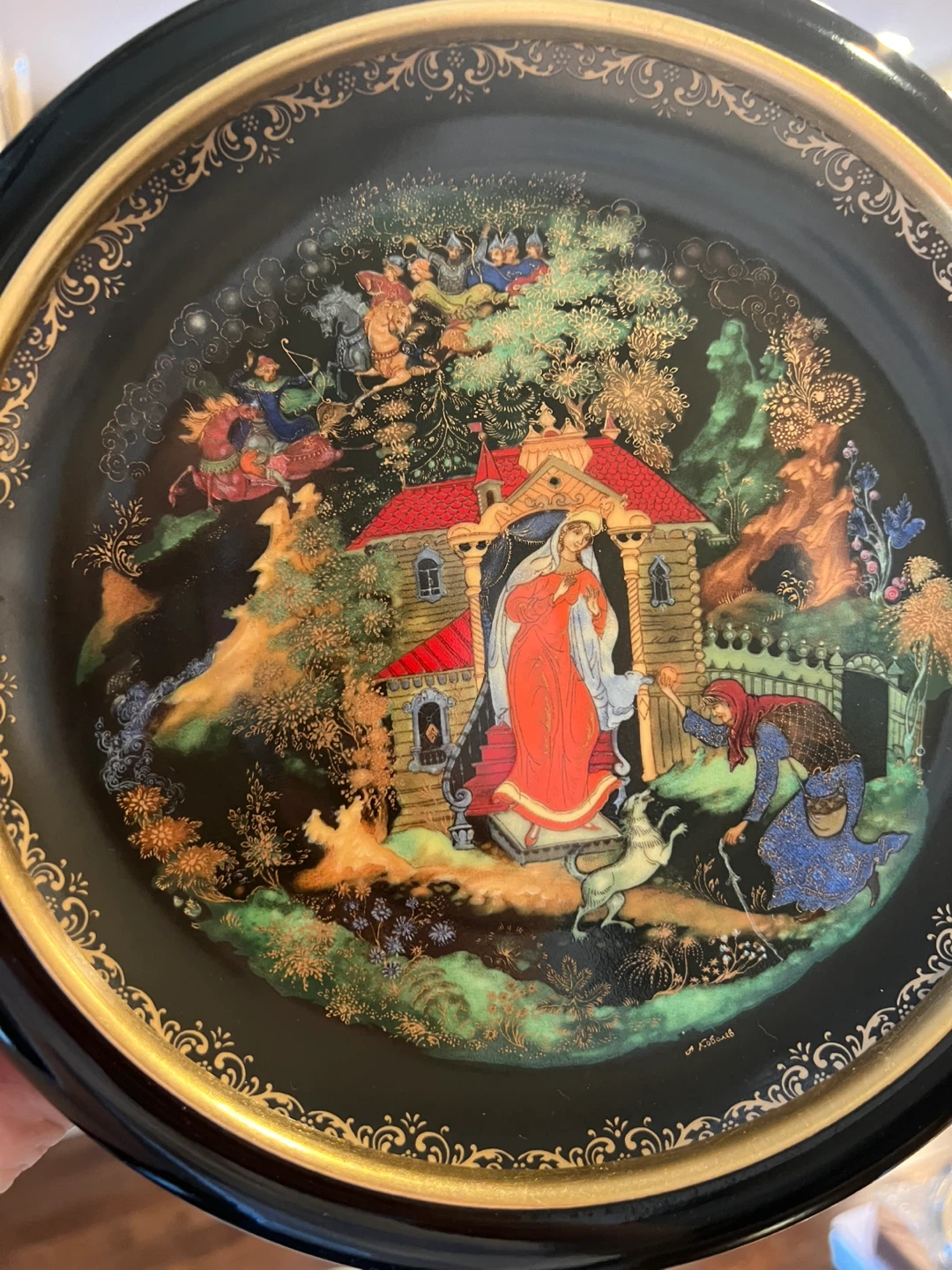 Vintage ‘Russian Legends’ Collector Plates - photo 3