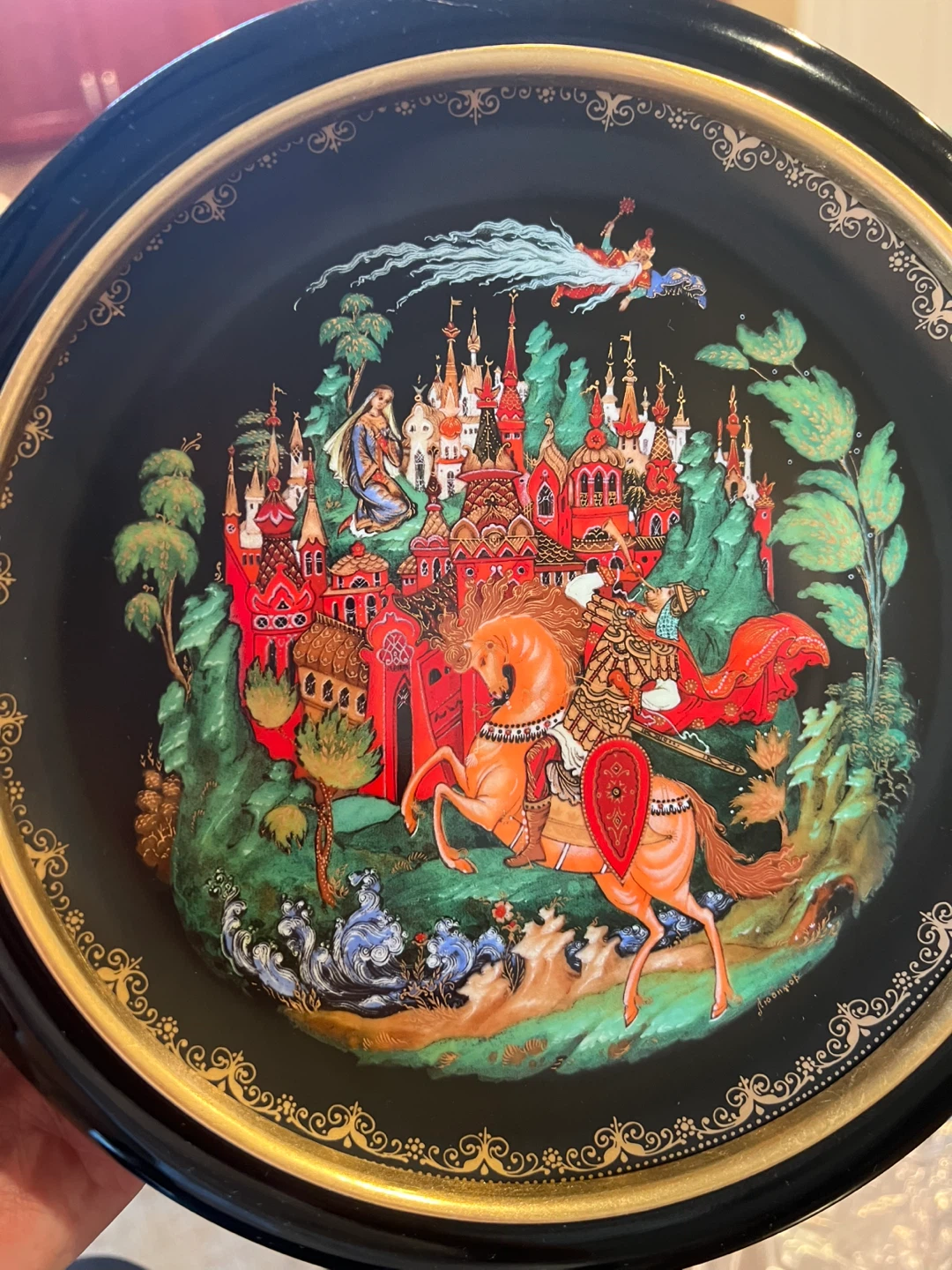 Vintage ‘Russian Legends’ Collector Plates - photo 2