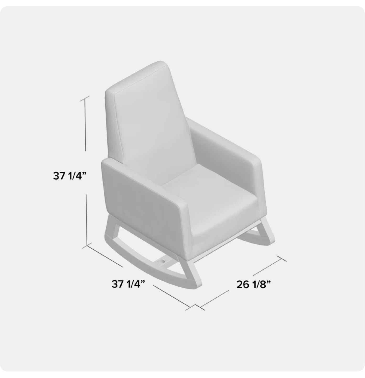 Upholstered Rocker Chair - photo 5
