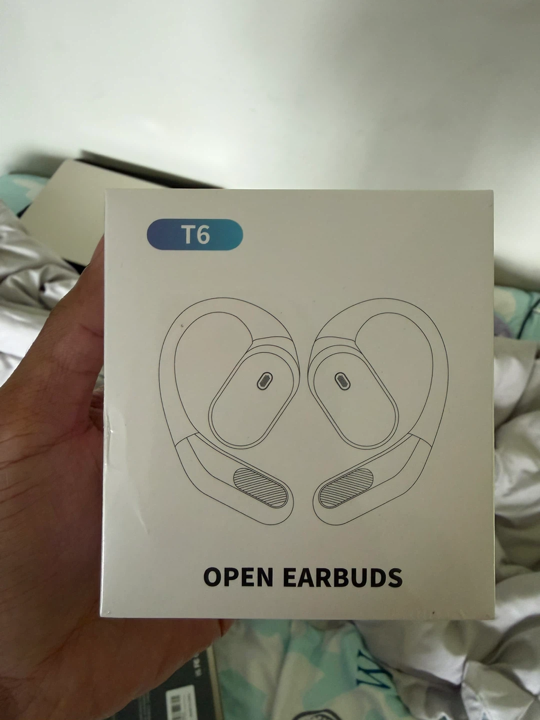 TRAUSI Open Earbuds Bluetooth Headphones T6