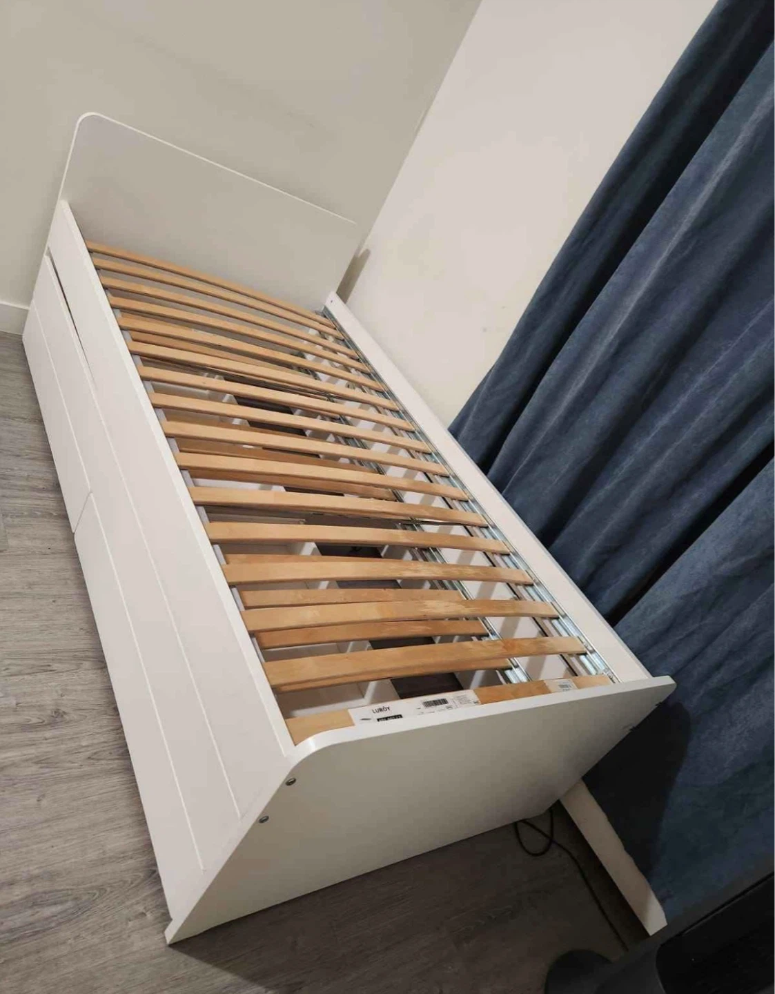IKEA Twin bed pull out twin with drawers - photo 3