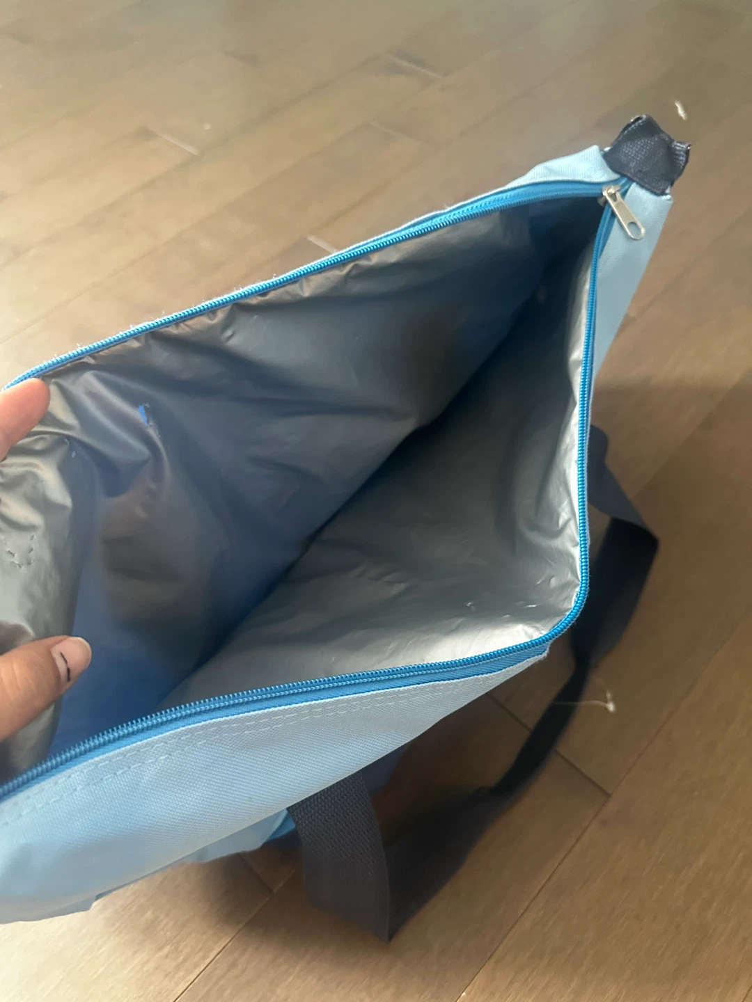 Light Blue Insulated Cooler Bag - photo 3