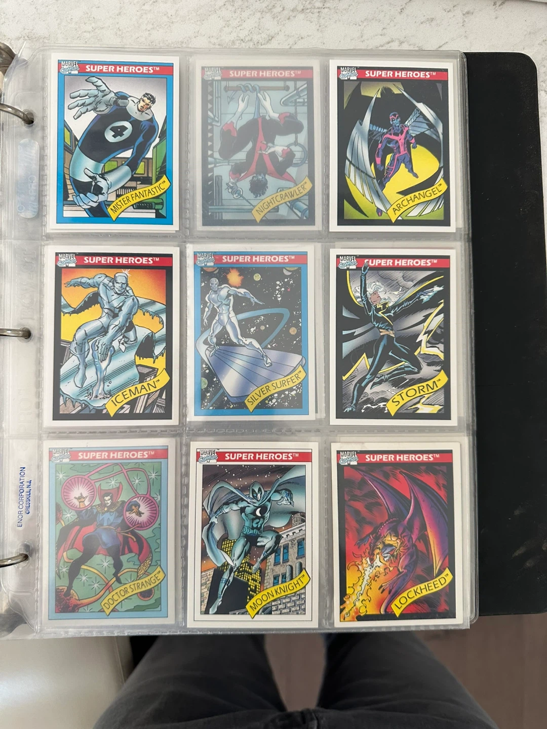 1990 Impel/Marvel Series Trading Cards - photo 3