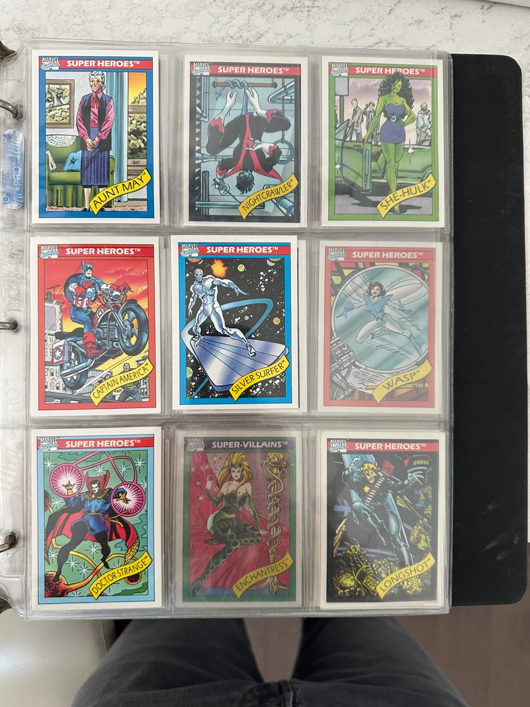 1990 Impel/Marvel Series Trading Cards - photo 4